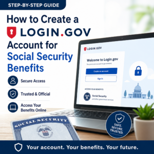 Step-by-step guide to creating a Login.gov account for secure Social Security benefits access online